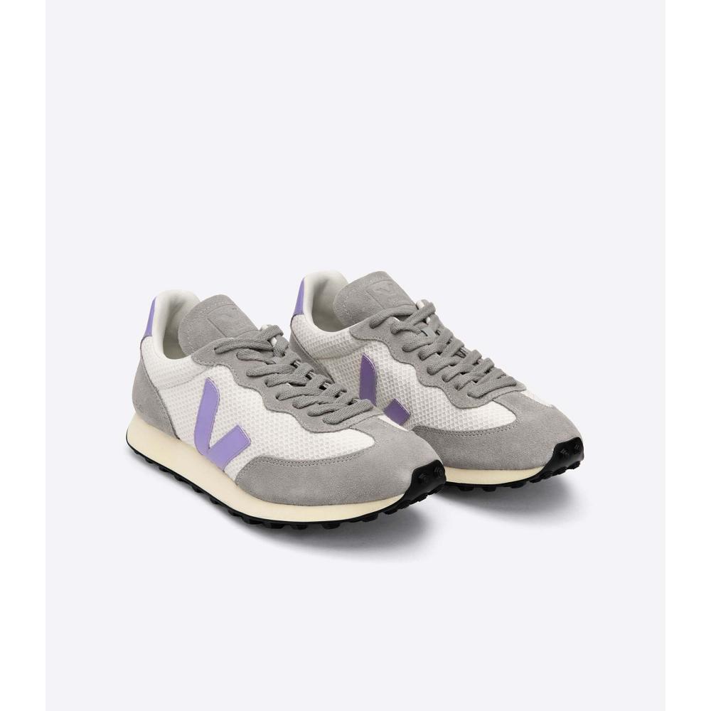 Veja RIO BRANCO HEXAMESH Loopschoenen Dames Grey/Purple | BE 425RVD